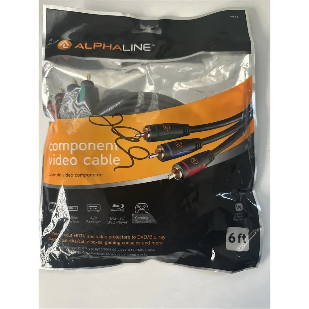 Alphaline Component Video Cable #10882